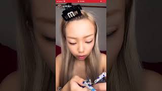 高校生ギャル　メイク　tiktokライブ