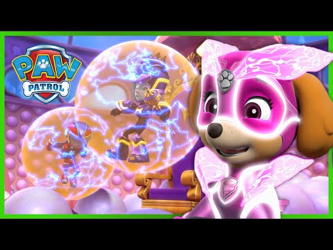 ¡Maratón de episodios de rescate de los Mighty Pups Super Paws! - Patrulla de Cachorros Español