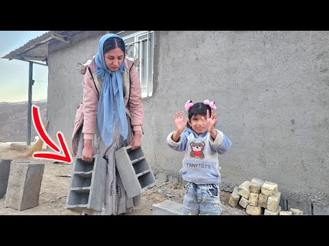 Building a Garden in the Heart of the Mountains | The Hard Struggle of a Single Nomadic Mother
