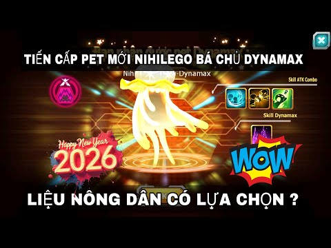 Poke Battle | UPGRADE NIGILEGO TO DYNAMAX MASTER ON THE NEW SERVER - WILL FARMERS FIND IT EXCITING?