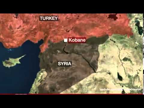 Islamic State  Iraq Peshmerga fighters 'cross into Kobane