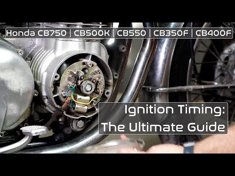 Setting the Ignition Timing On Your Honda CB500K / CB550 / CB750 / CB350F / CB400F