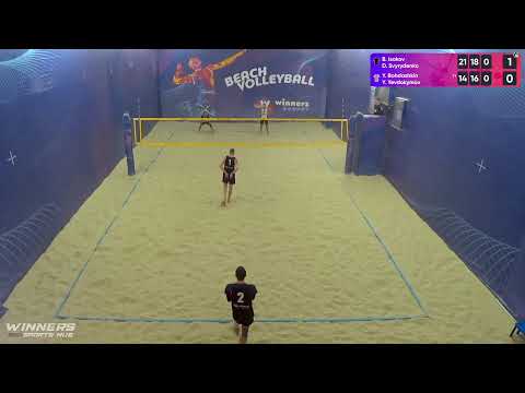 13:25 B.Isakov / D.Svyrydenko  - Y.Bohdashkin / Y.Yevdokymov  |Winners Beach Volleyball