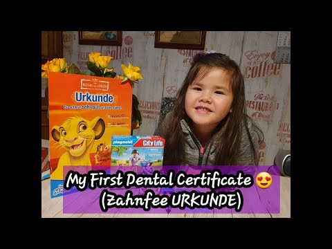 Keira's Unboxing Playmobil #2 with her Dental Certificate (URKUNDE)!👍🦷/ Jasmine And Keira’s World