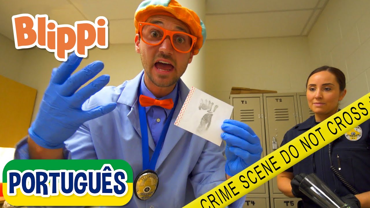 Blippi Detetive - Blippi junta-se à polícia | Vídeos Educativos | As Aventuras de Blippi