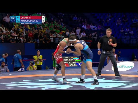 1/8 GR - 71 kg: M. GERAEI (IRI) df. E. NIKOGHOSYAN (FRA) by VPO1, 7-1
