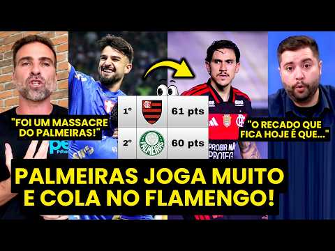 “QUE FIQUE CLARO! O PALMEIRAS MASSACROU, COLOU NO FLAMENGO e…” VITÓRIA sobre o BAHIA É ELOGIADA!