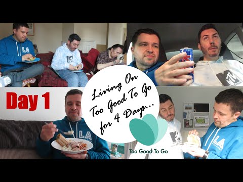 Living On Too Good To Go For 4 Days (Day 1)