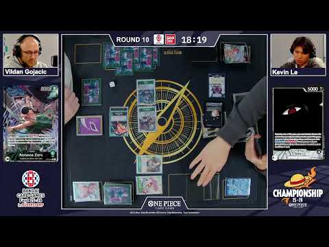 One Piece TCG | 2025 Dusseldorf Finals | Vildan (Green Zoro) vs Kevin (Imu) | R10