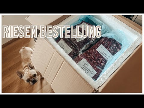 XXL Barfbestellung für Bruno und Wilma | 3 Monate Barf Vorrat
