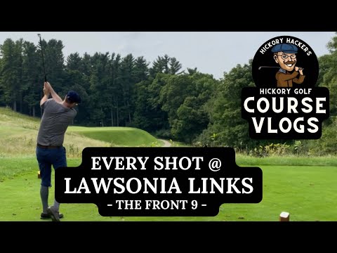 Lawsonia Links with Hickory Golf Clubs, Part 1 - Course Vlog #17
