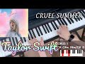 PIANO CHORDS: Cruel Summer - Taylor Swift