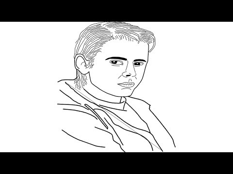 How to draw Ponyboy Curtis face II Easy step by step