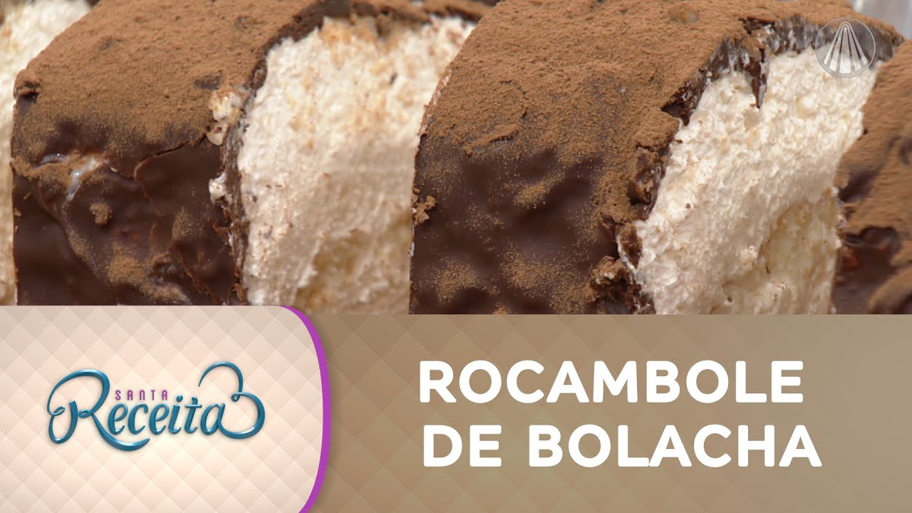 Minicurso de Natal: Rocambole de bolacha champanhe [aula 2]