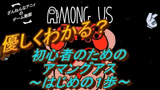 【Among Us】優しく解説？初心者もわかる初めてのアマングアス～はじめの１歩め～【ざんねんなアニィ】