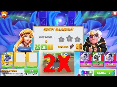 Events Gold Frenzy 2x - Hero Stardust dragon fight - Gameplay - Dragon Mania Legends - part 685