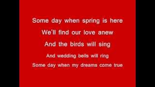 Some Day My Prince Will Come Lyrics - Snow White