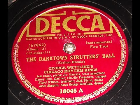 "The Darktown Strutter's Ball" by George Wettling's Chicago Rhythm Kings