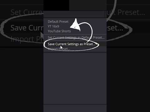 CHANGE the Default Project & Export Settings in DaVinci Resolve!
