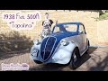 Fiat 500A Fiat Topolino 1938 Walk Around With Miss Elly