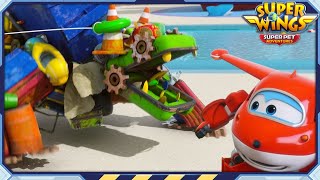 [SUPERWINGS7] Trash Monster Madness | Superwings Superpet Adventures  | Super Wings | S7 EP30