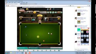 preview picture of video 'Como jogar sinuca no Facebook'