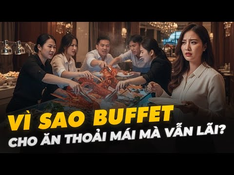 VÌ SAO BUFFET CHO ĂN THOẢI MÁI MÀ VẪN LÃI?