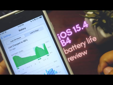 iOS 15.4 Beta 4: Battery Life Review