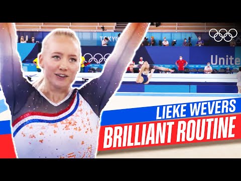🇳🇱  Lieke Wevers' Astonishing floor routine at Tokyo 2020! 🤸‍♂️