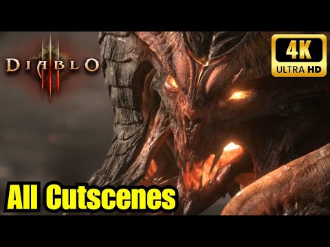 Diablo 3: All Cutscenes (4K 60FPS)