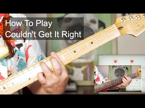 'Couldn't Get It Right' Climax Blues Band Guitar & Bass Lesson