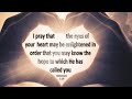 The End Is Now But First I Will Bring A Shaking To The World To Open The Eyes To The Heart Eph 1 18