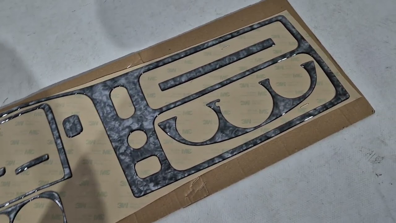 Накладки на панель приборов (1996-2002) Video 1