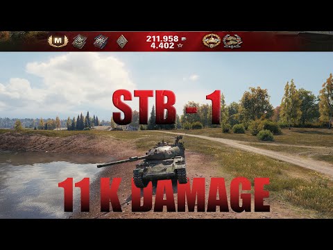 World of Tanks Stb1 11.5k Damage and 3 kills Malinovka