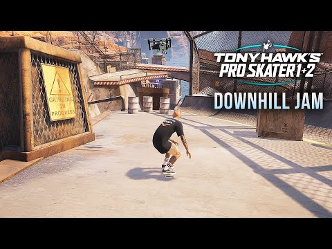 TONY HAWK'S PRO SKATER 1+2 Walkthrough Gameplay Part 5 - DOWNHILL JAM 100% (4K PS5)