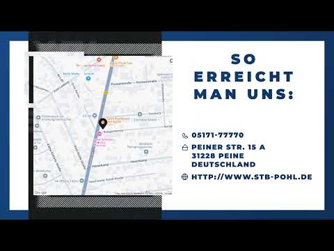 Steuerkanzlei Hans-Joachim Pohl YouTube-Vdeominiatur 1