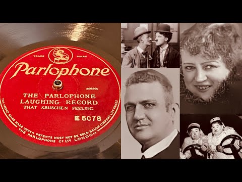 The Parlophone Laughing Record - Lucie Bernardo & Otto Rathke - 78 rpm - Parlophone E5078 - 1927