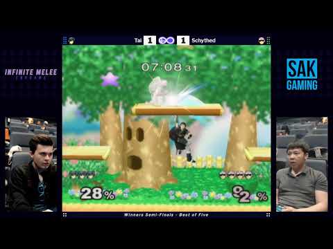 Infinite Melee: Endgame Winners Semis - Tai (Marth) vs Schythed (Captain Falcon)