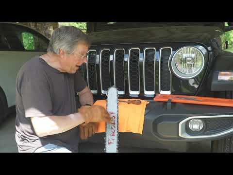 Square Filing #chainsaw #squarefiling #sharpening