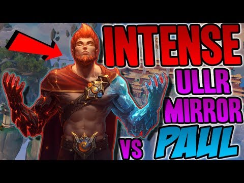 THE MOST INTENSE ULLR MIRROR I'VE PLAYED THIS SEASON! - GrandMasters Ranked Duel - SMITE