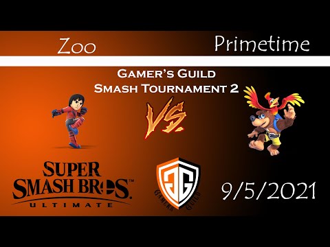 Gamer's Guild Smash Monthly 2 - Zoo (Mii Brawler) vs Primetime (Banjo)