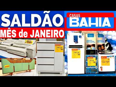 January is almost over and there's a HUGE SALE at Casas Bahia - Beds of all kinds, washing machin...