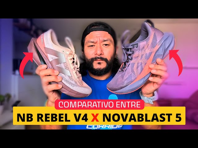 New Balance Rebel V4 x ASICS Novablast 5 - Qual é melhor pra você?