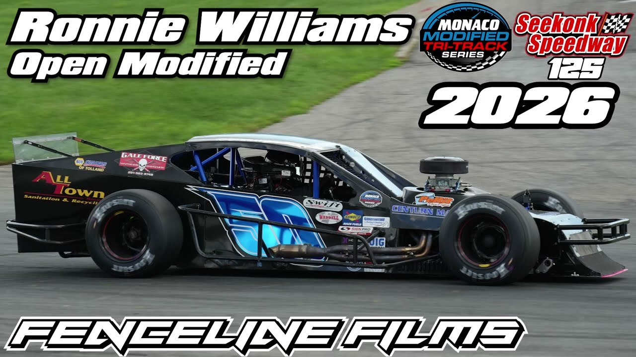 Ronnie Williams Monaco Tri Track Modified at Seekonk Speedway 125