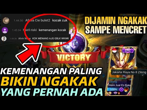 KEMENANGAN PALING BIKIN NGAKAK YG PERNAH ADA DI MOBILE LEGENDS - Mobile Legends