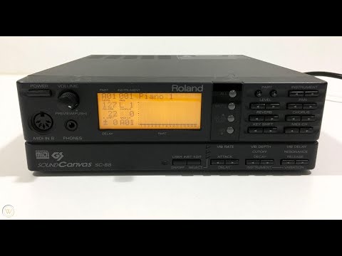 Apple Macintosh Performa 630 playing some .mid songs