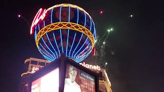 Las Vegas New Year&#39;s Eve Fireworks 2019