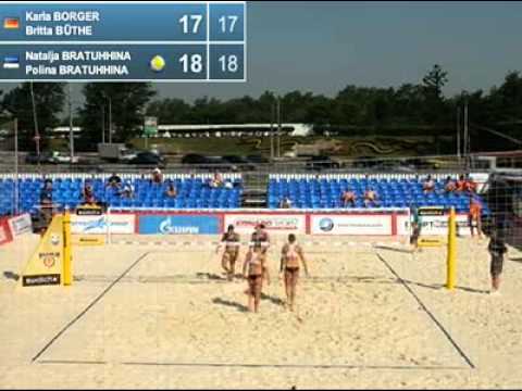 Borger-Büthe GER Bratuhhina N.-Bratuhhina P. EST 2-0 Qualification Round 1 Moscow Grand Slam 2011