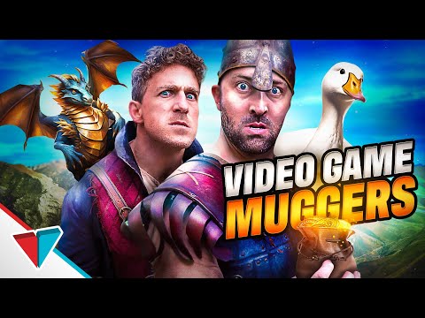 Stupid muggers in video games