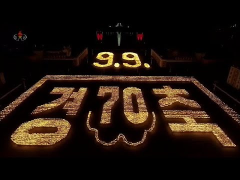 Nordkoreas Fackelparade: ein brennendes Spektakel